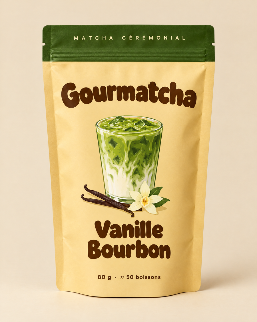 Sachet Gourmatcha Vanille Bourbon