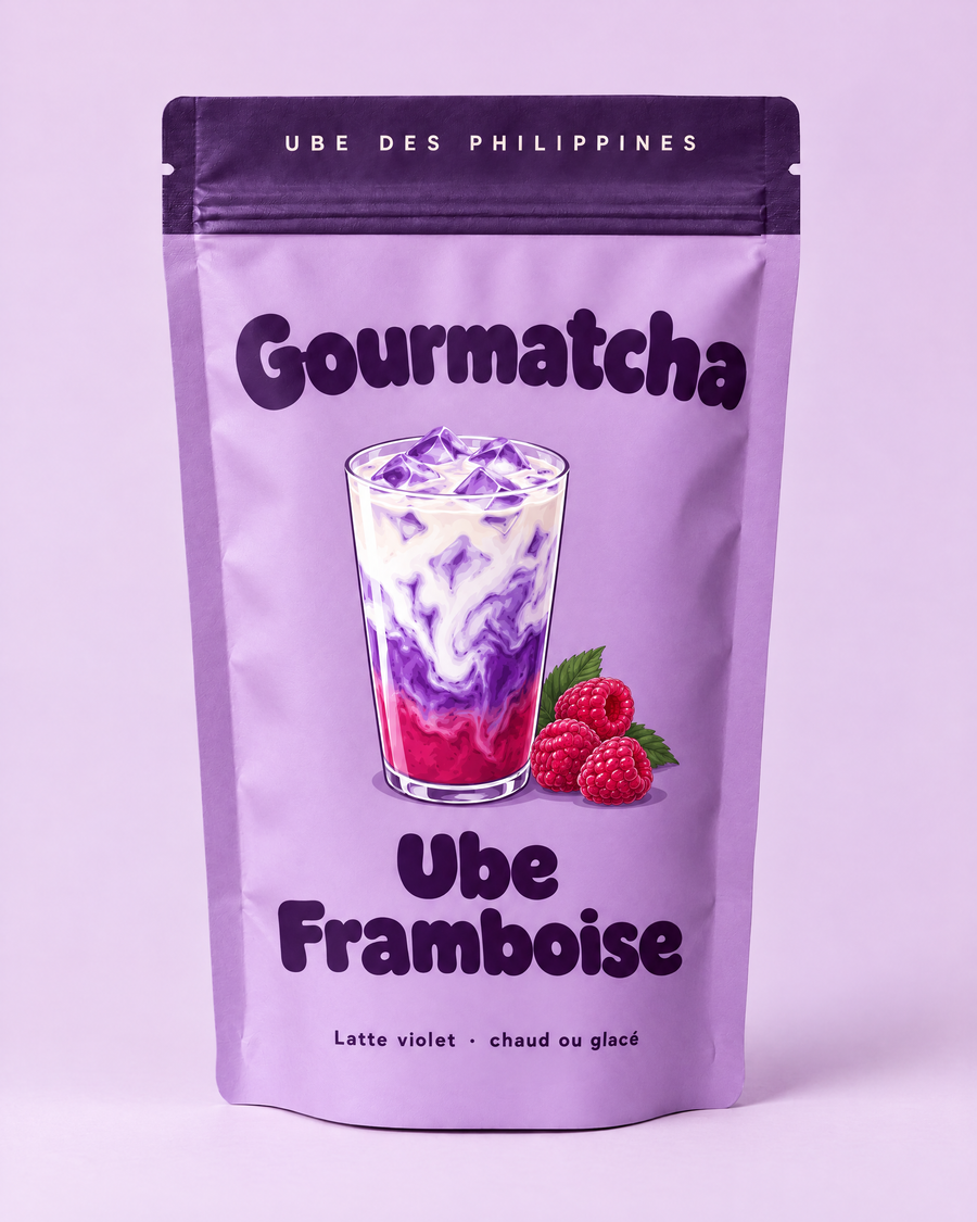Sachet Gourmatcha Ube Framboise