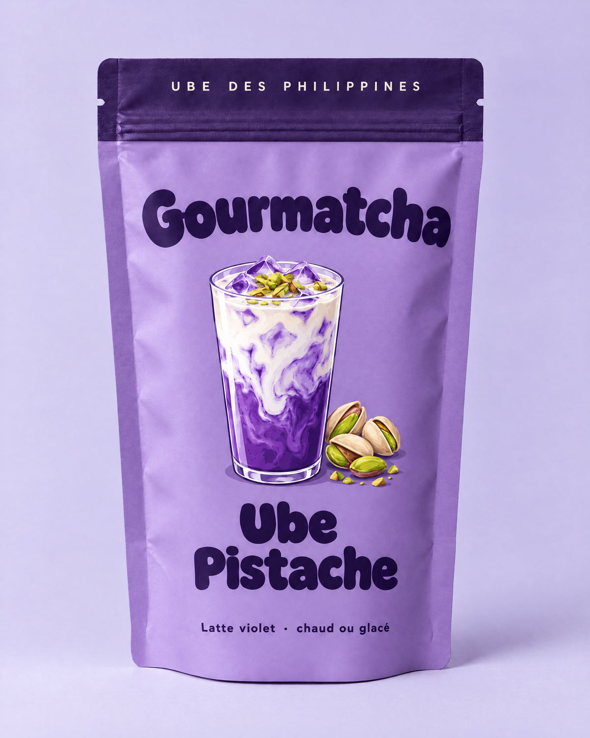 Sachet Gourmatcha Ube Pistache